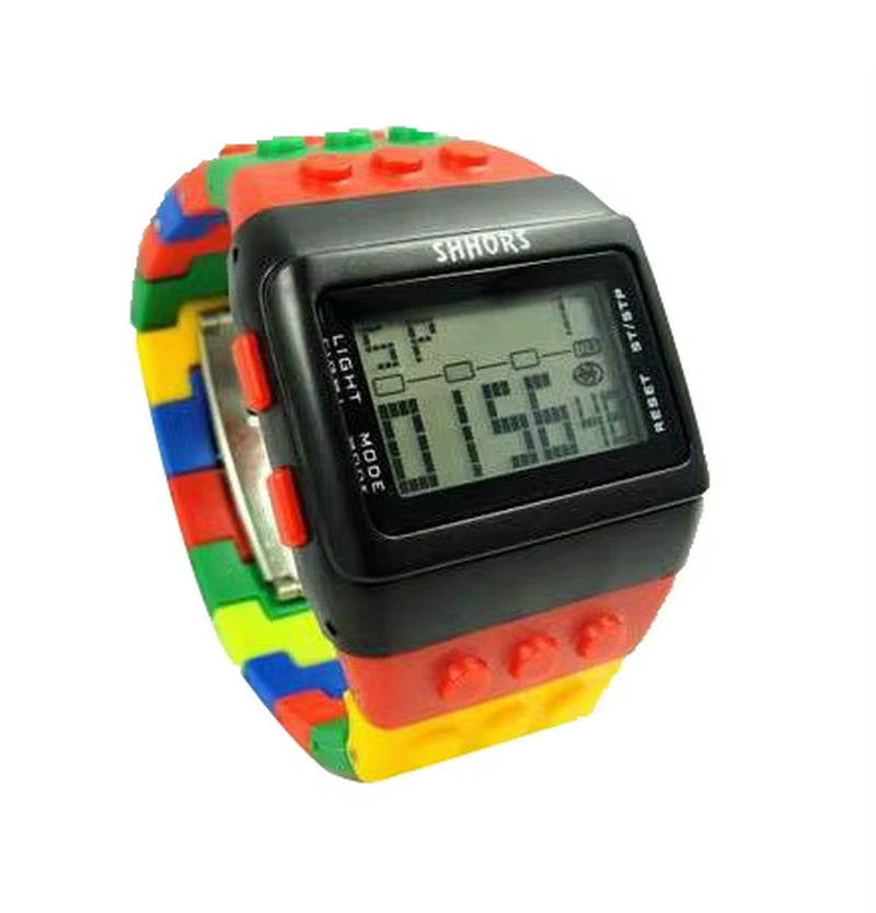 SHHORS Watches Led Digital Watches Electronic Wristwatch Fashion Plastic Watches Women Watches Rainbow Watch Reloj Mujer